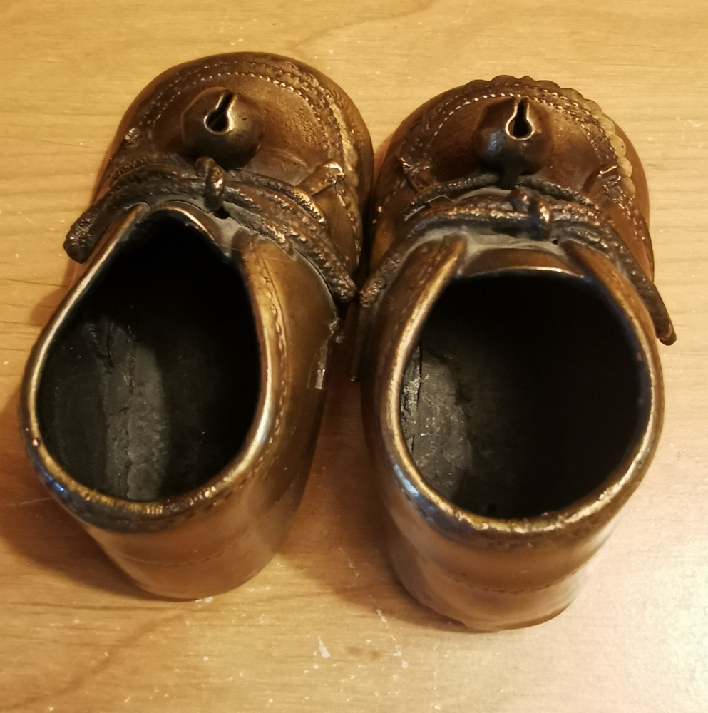 Vintage Bronze Shoes - Picture 3 of 6